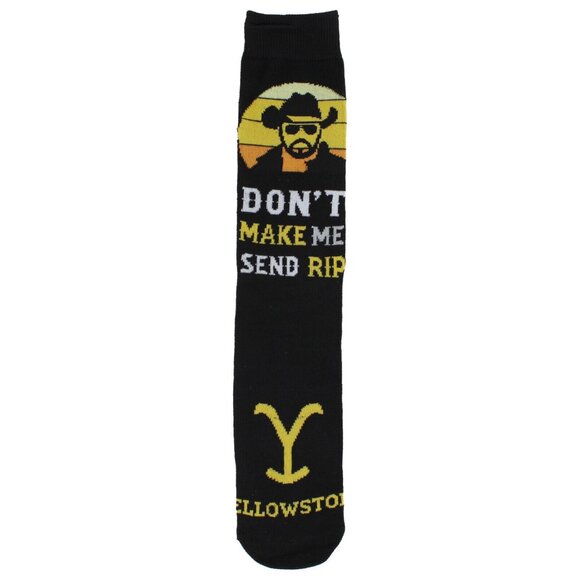 Yellowstone Men's Casual Crew Socks, 6-Pack, Size 8-12 - Picture 7 of 7